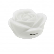 Hysagtek 7 Color Romantic Changing LED Floating Rose Flower Party Candle Night Light Desk Lamp,White